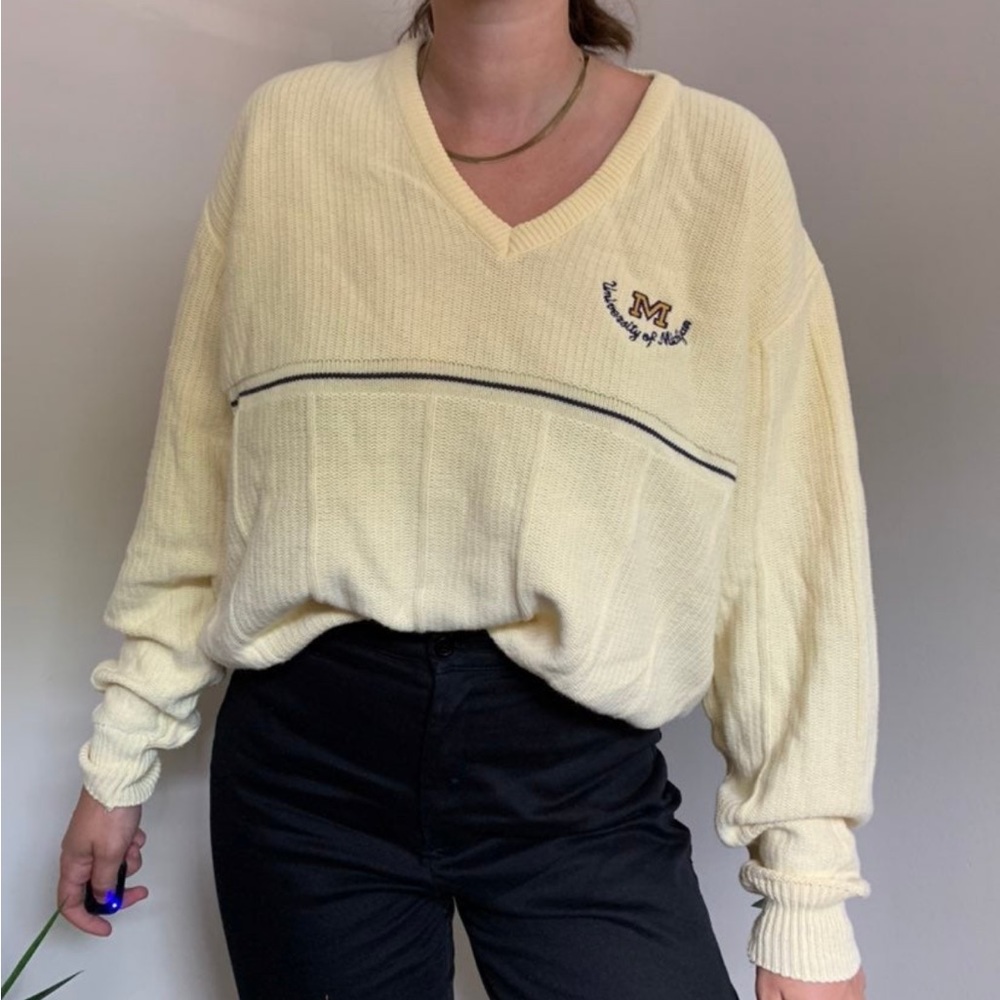 Vintage University of Michigan sweater